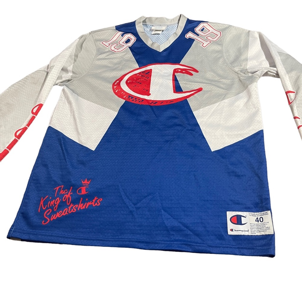 Champion Brand King of Sweatshirts Pullover Football Hockey Jersey 40 Medium